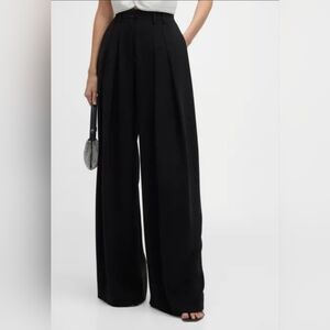 Monot Black Wide-Leg Pants XS